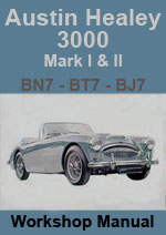 Austin Healey 3000 Mark 1 and Mark 2 Workshop Manual
